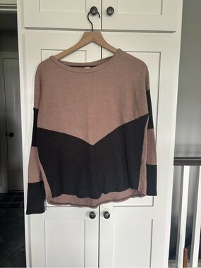 ⚡️7th Ray Ribbed Knit Top in Mauve Pink